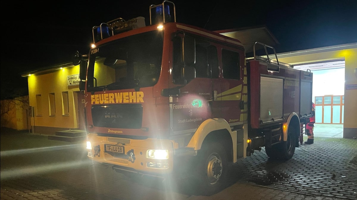 Tanköschfahrzeug 4000 der Feuerwehr Genshagen