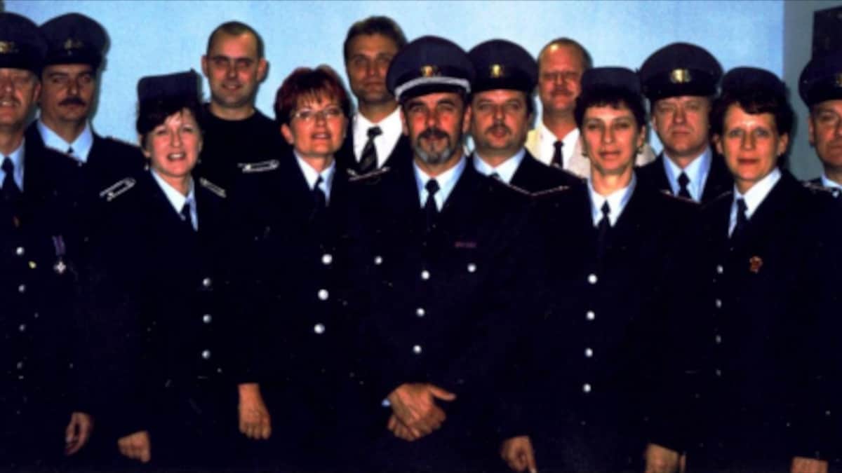 Jubiläum 65 Jahre Feuerwehr Genshagen - Gruppenfoto