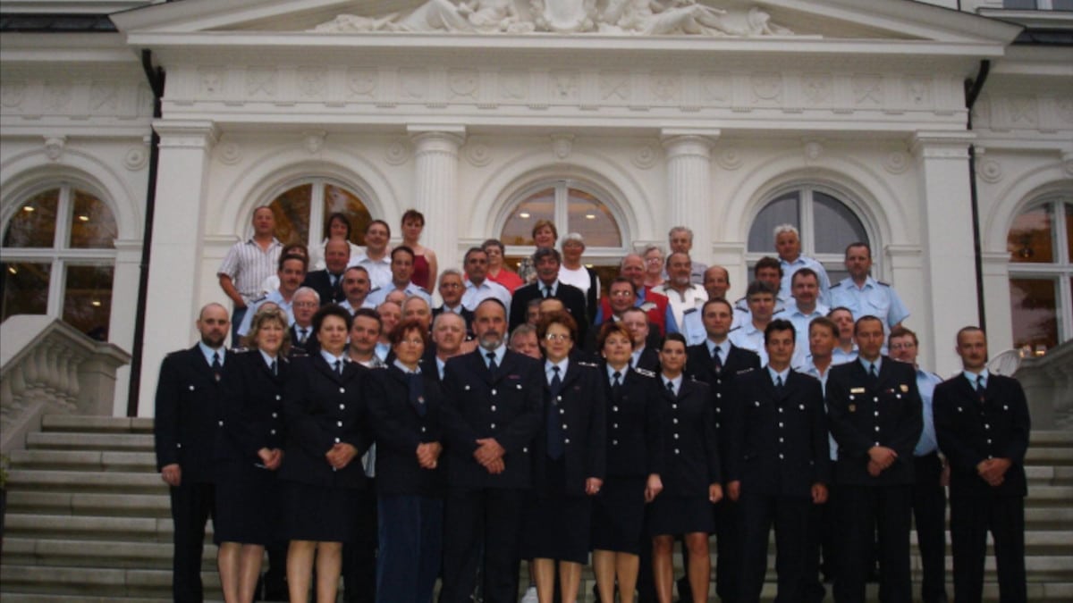 Jubiläum 70 Jahre Feuerwehr Genshagen - Gruppenfoto
